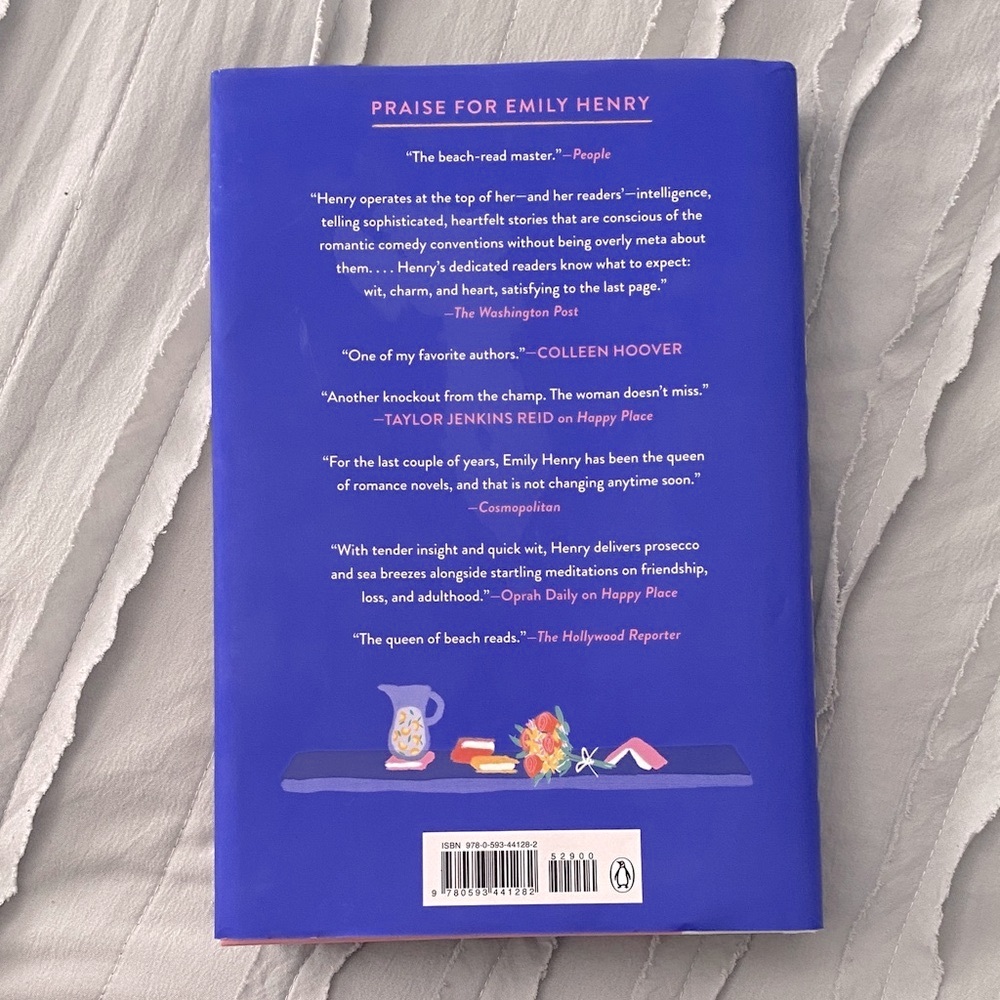 'Funny Story' Novel by Emily Henry - Blue Hardcover - Picture 3 of 4